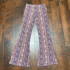NWT Billabong Boho Bell Bottom Pants SZ L